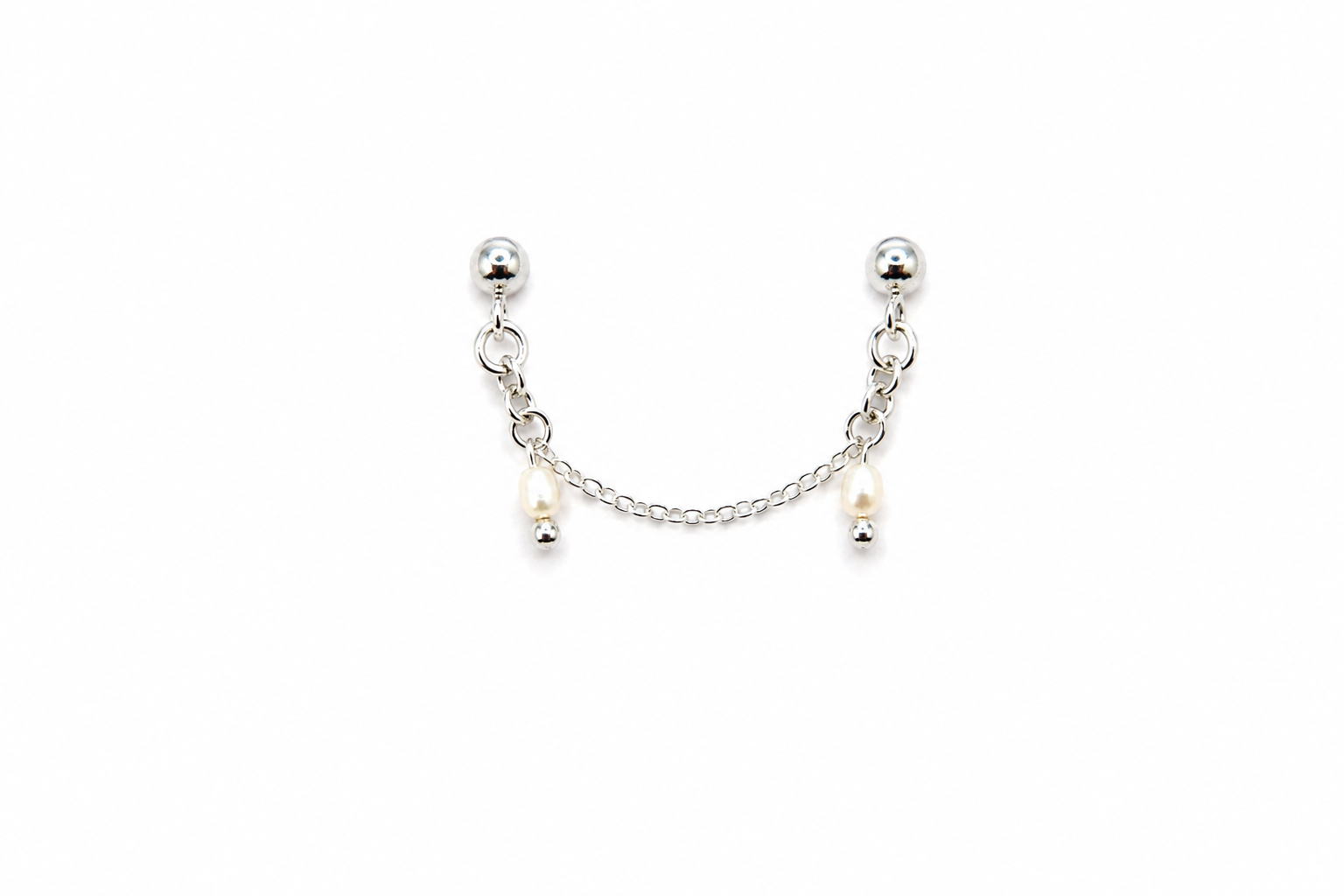 Delilah Pearl Drop Studs
