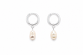 Skye Pearl Hoop