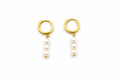 Marina Pearl Hoops