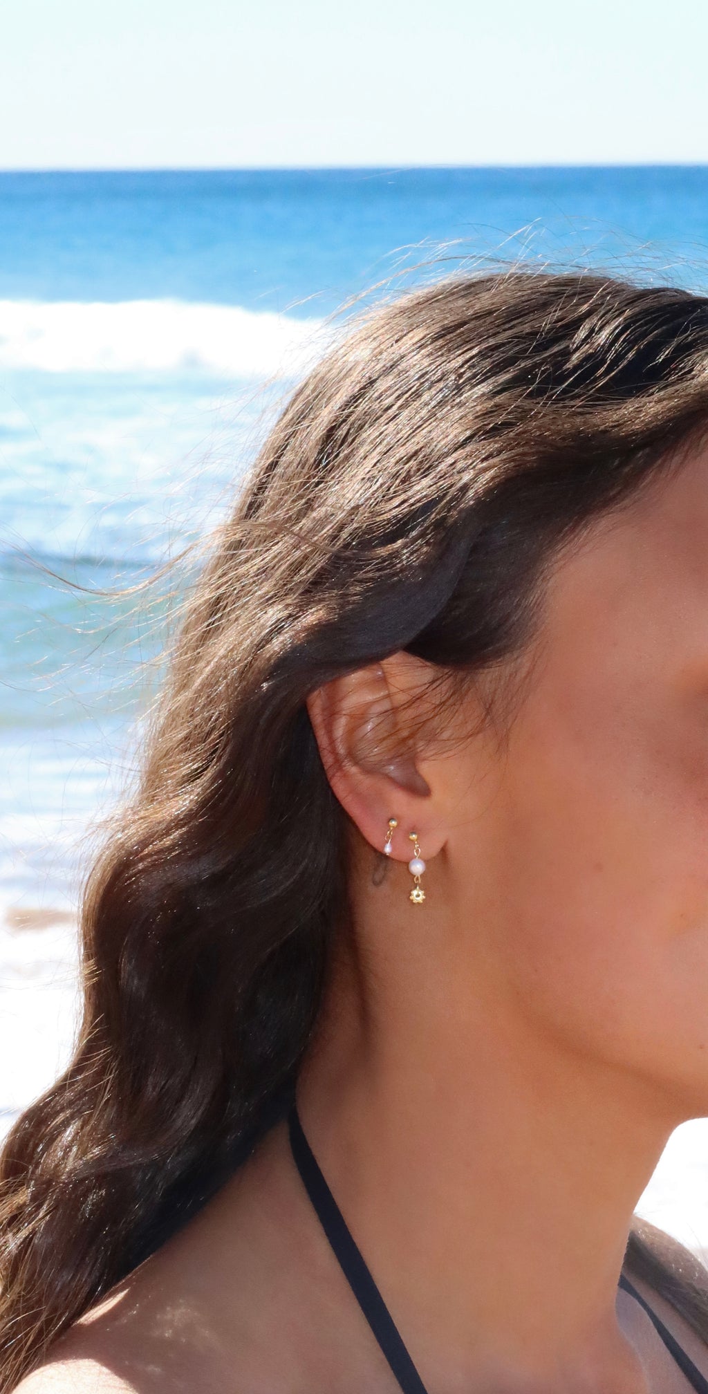 Sunny Pearl Studs