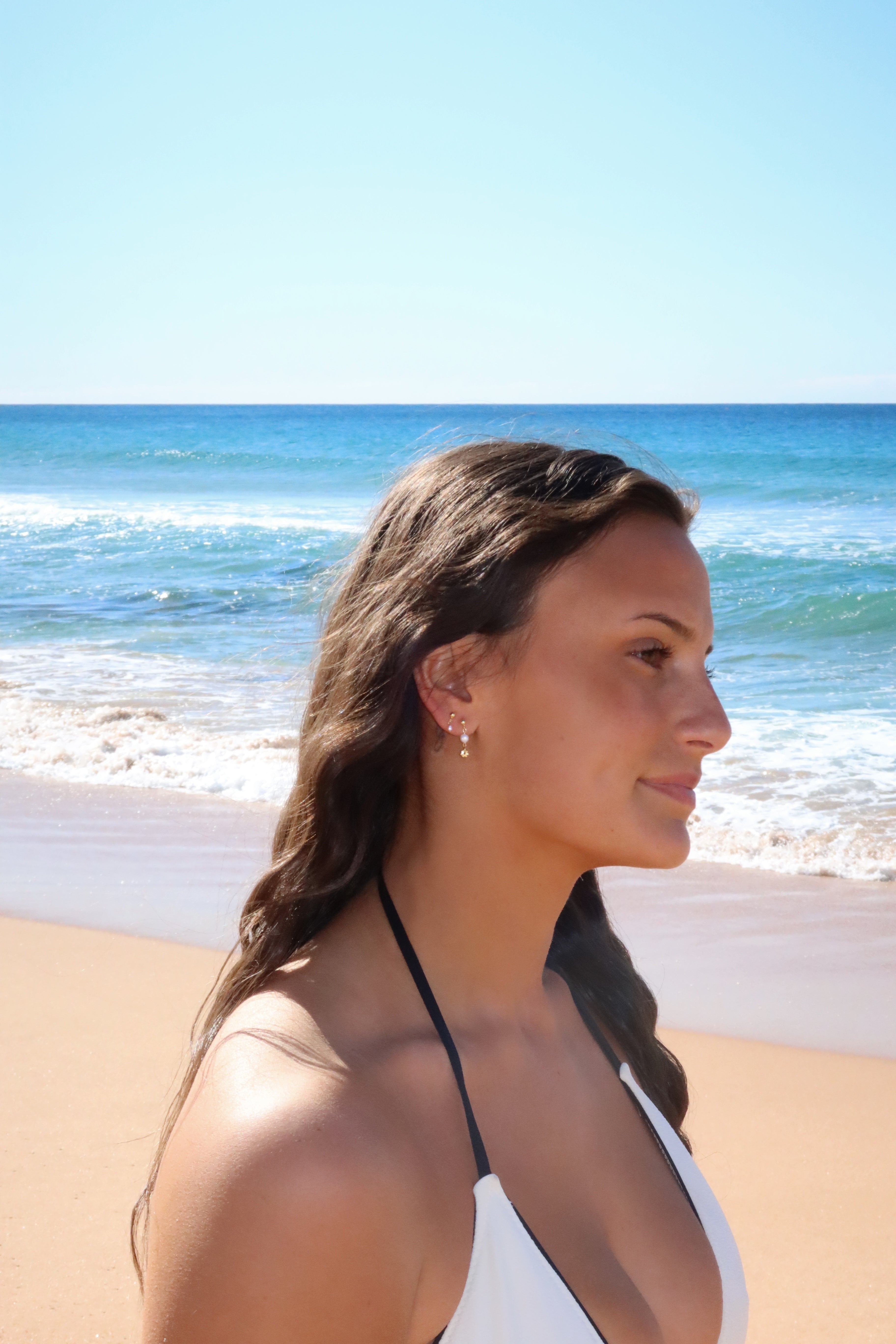Sunny Pearl Studs
