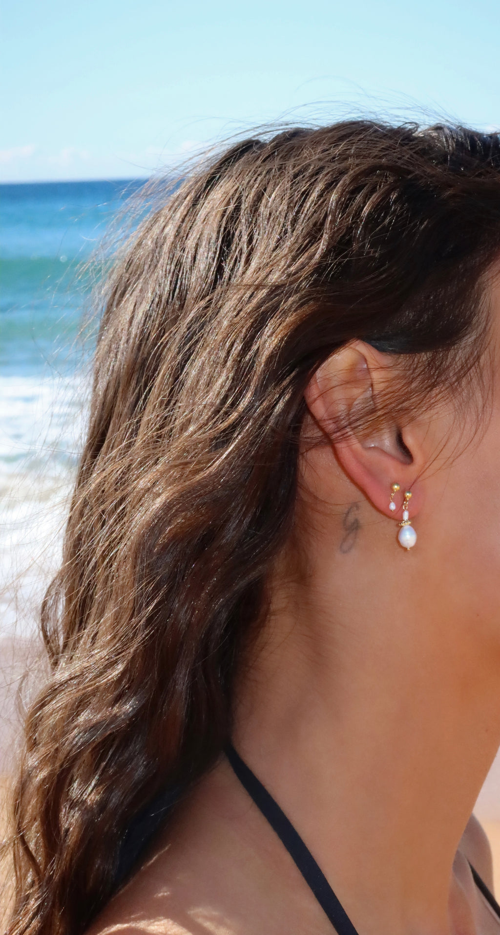 Brooklyn Pearl Studs